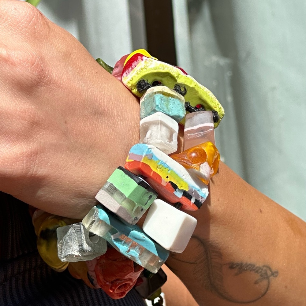 Bracelet In Hot African Color